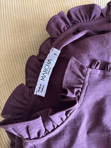 Açık kahve etekli takım - Görsel 5