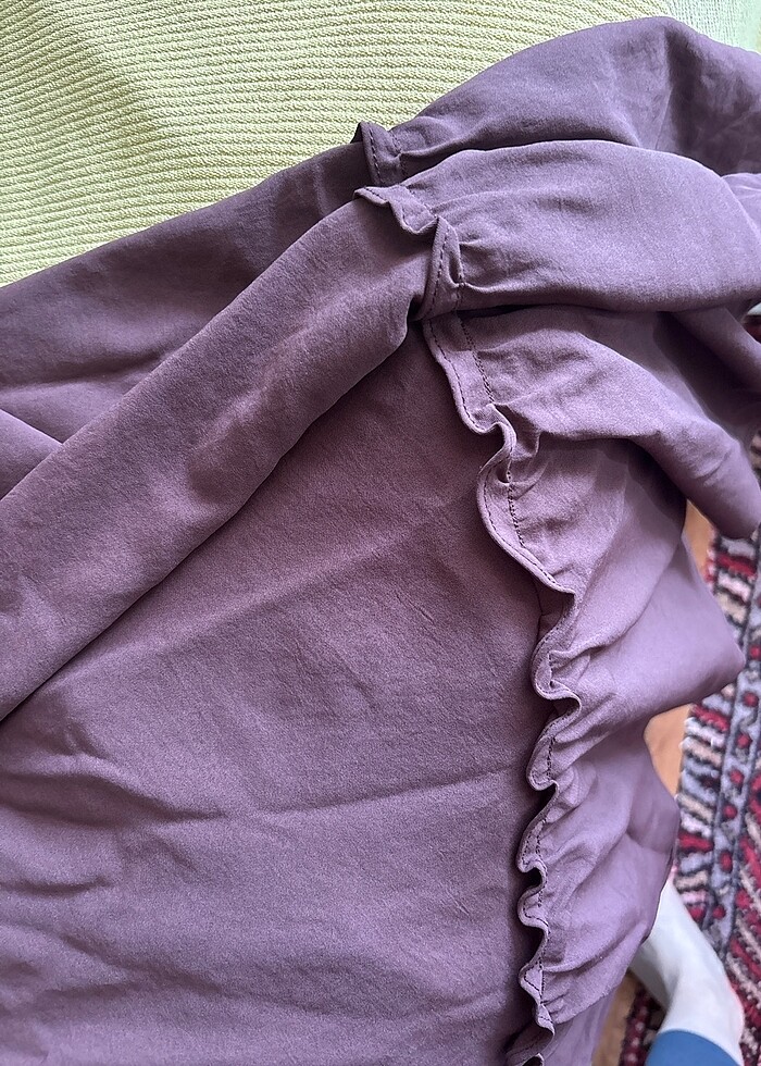 Açık kahve etekli takım - Görsel 4