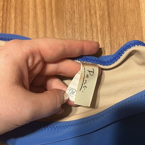 38 Beden Penti Lacivert Bikini Altı 38