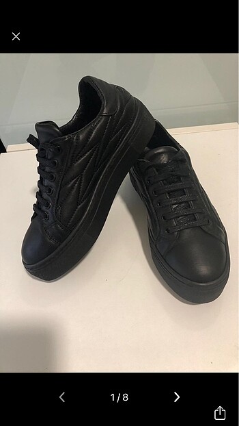 Derimod deri sneaker siyah 36