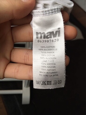 m Beden MAVİ marka tişört