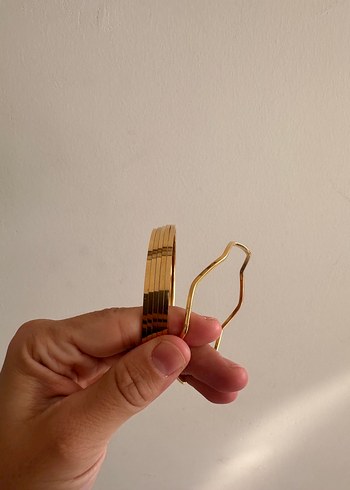 Diğer Kadın Elastik Altın Bileklik