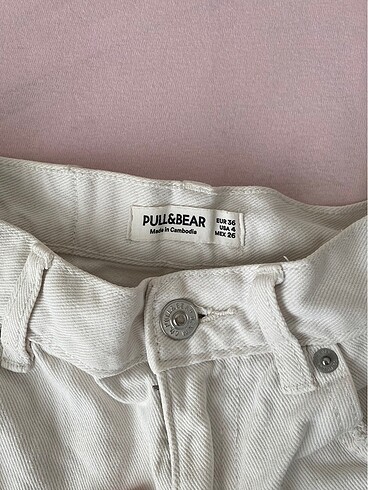 Pull and Bear Mini kot şort