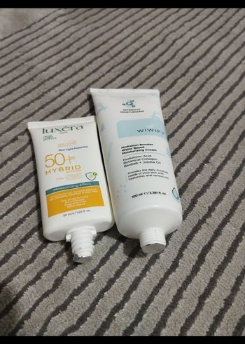 Luxera SPF 50+ Güneş Koruyucu ve Wiwify Nemlendirici - Görsel 2