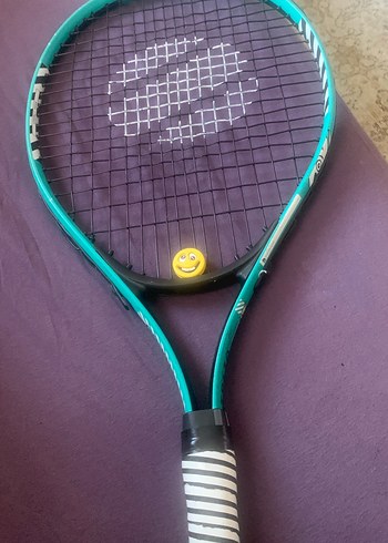 Artengo marka Mor yılan desenli renkli tenis raketi