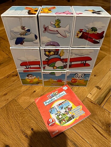 Beden Bebek Küp Puzzle