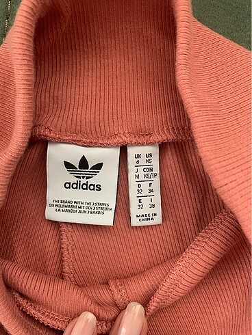 s Beden pembe Renk Adidas tayt