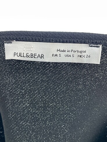 s Beden siyah Renk Pull and Bear Bluz %70 İndirimli.