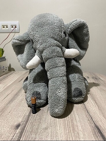 Uyku arkadaşı peluş fil büyük boy