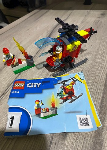 Lego City 60318 itfaiye helikopteri - Görsel 2