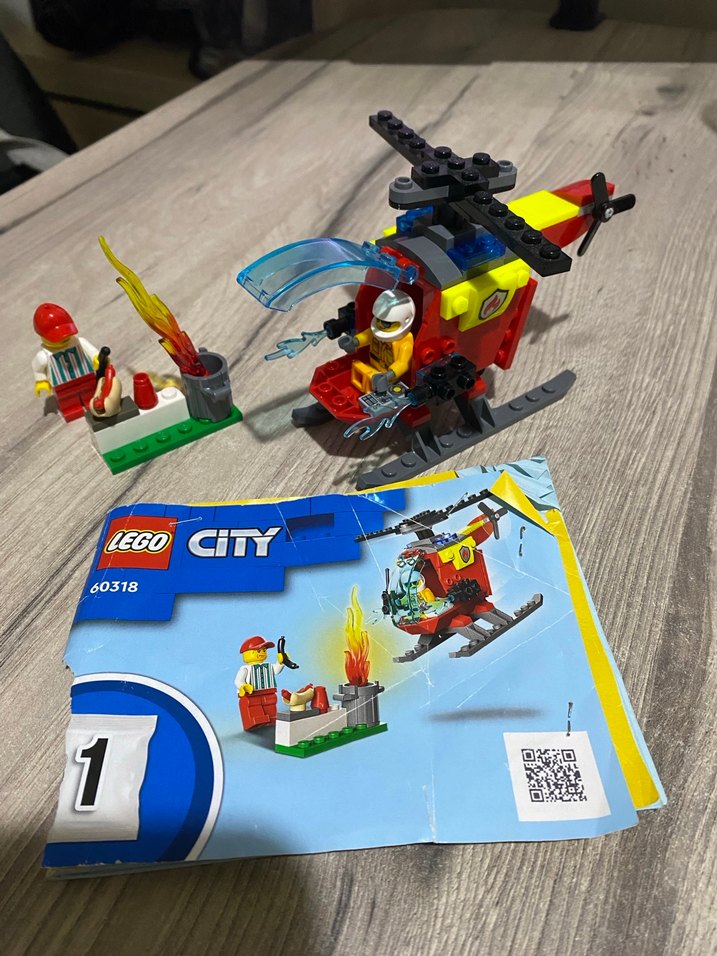 Lego City 60318 itfaiye helikopteri - Görsel 2