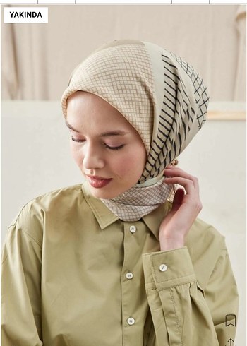 Zara fresh scarf eşarp