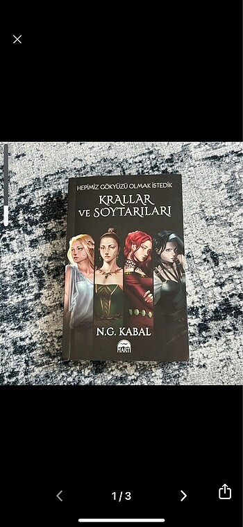 KRALLAR BE SOYTARILARI N.G. KABAL KİTAP
