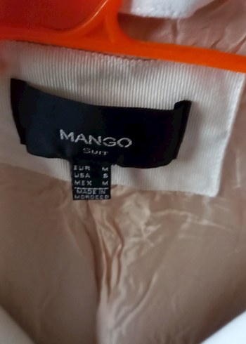 Düğmeli Beyaz Midi Kadın Pamuk Kaban - Görsel 4