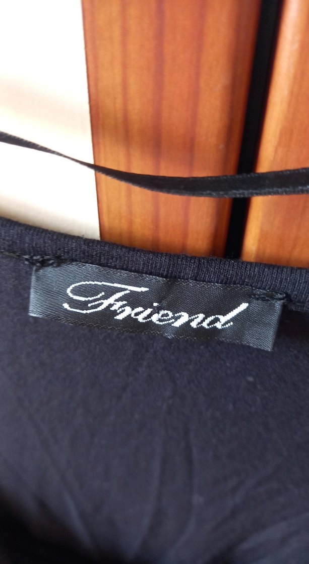 Siyah Drape Detaylı Midi Elbise - Görsel 2