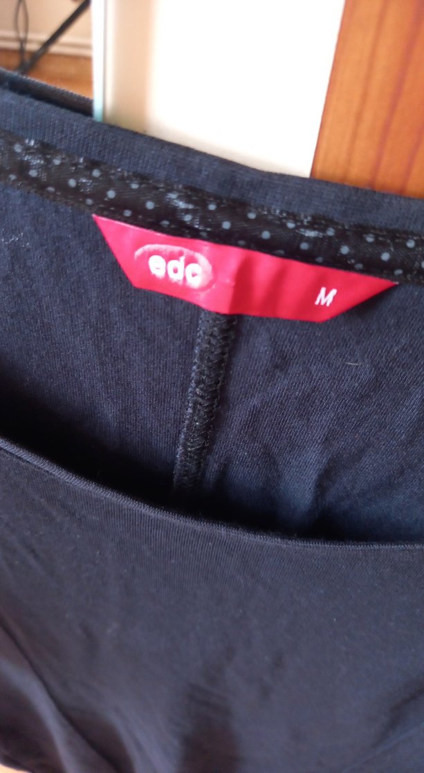 Lacivert mini elbise, Yuvarlak Yaka, Kısa Kollu - Görsel 2