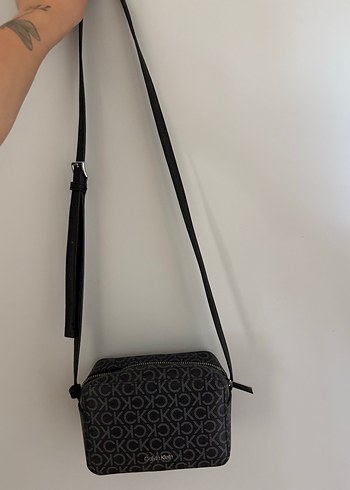 Beden ORJINALL Calvin Klein Baskılı Bel Detaylı Çapraz Çanta