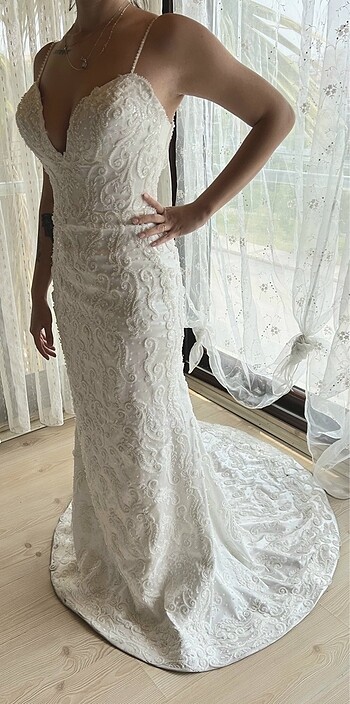 ACİL SATILIK GELİNLİK!!! - Görsel 6