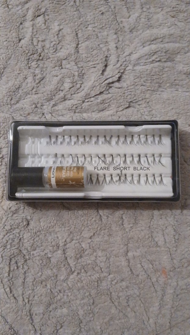 Lionesse Profesyonel El Yapımı Kısa Siyah Takma Kirpik - Görsel 2