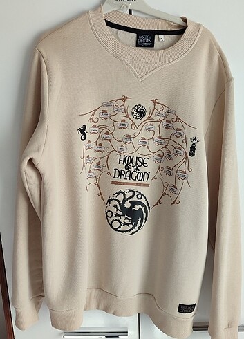 House Of The Dragon Sweatshirt Lisanslı Baskılı