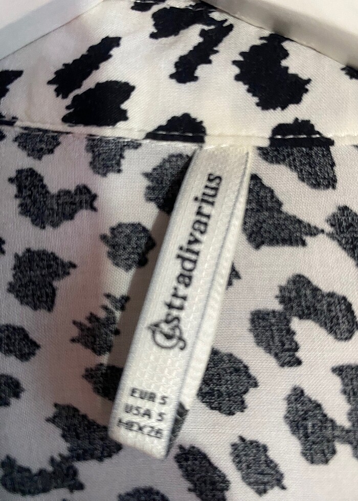 Stradivarius truvakar kol gömlek - Görsel 3