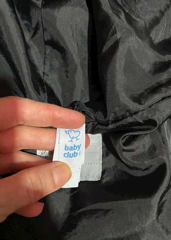 Unixes Çocuk Siyah Fermuarlı Trençkot - Görsel 2