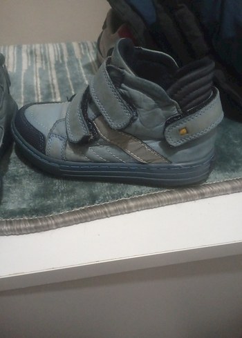 Gri Erkek Bebek İlk Adım Ayakkabısı - Görsel 2