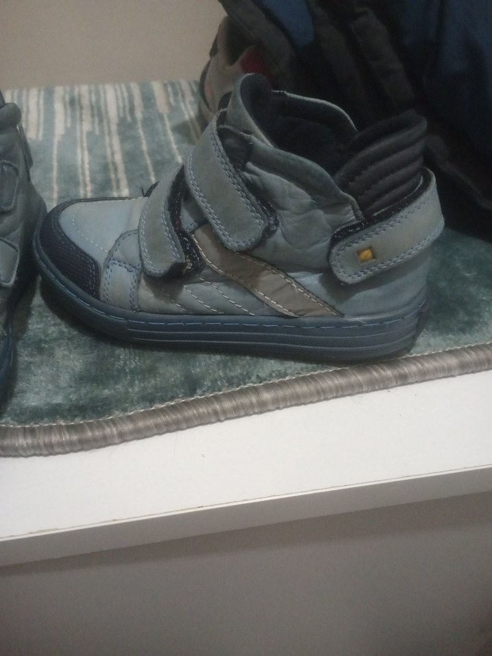 Gri Erkek Bebek İlk Adım Ayakkabısı - Görsel 2