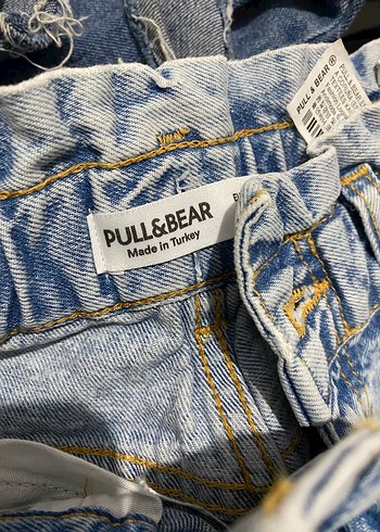 Kadın Gri Batik Desenli Bol Kesim Jean - Görsel 2