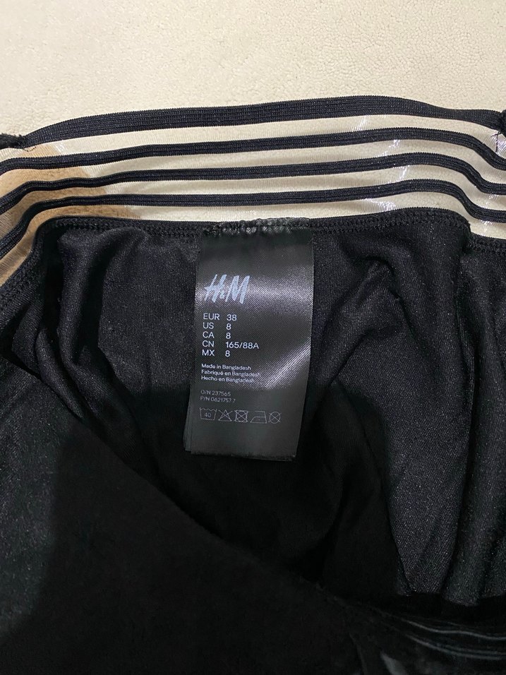 Siyah Strappy Kadın Mayo - Görsel 3