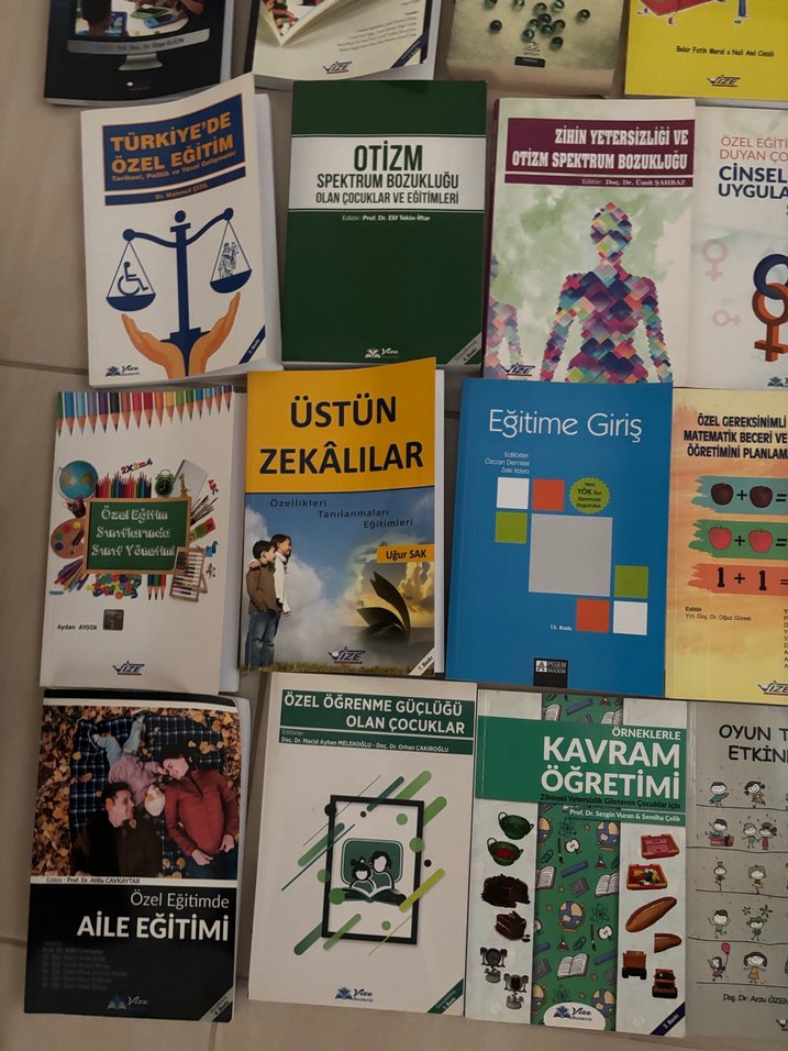 Vize akademik Özel Eğitim Kitap seti - Görsel 3