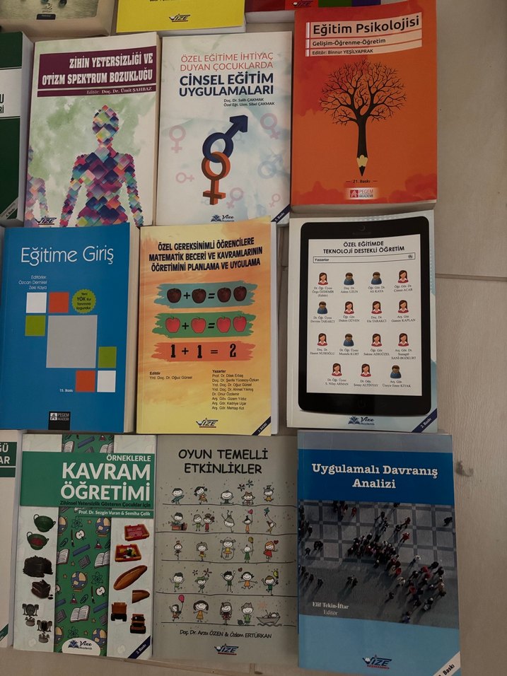 Vize akademik Özel Eğitim Kitap seti - Görsel 2