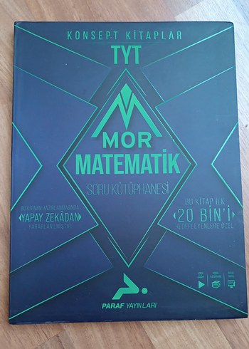 TYT Mor Matematik Konsept Kitap