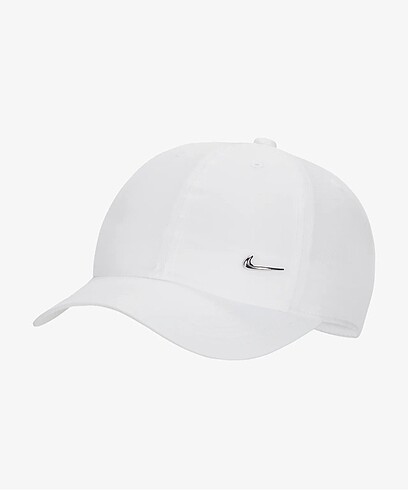 Bu orta derinlikteki, yumuşak Club Şapka, Swoosh stilini ileriye