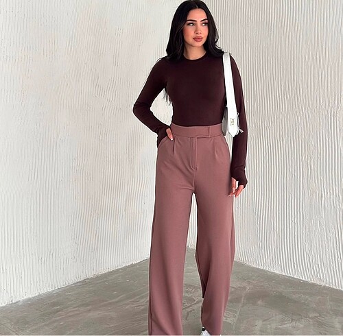 YENİ ÜRÜNNN TREND MODEL ?????????? ZARA KREP PALAZZO PANTOLON YE