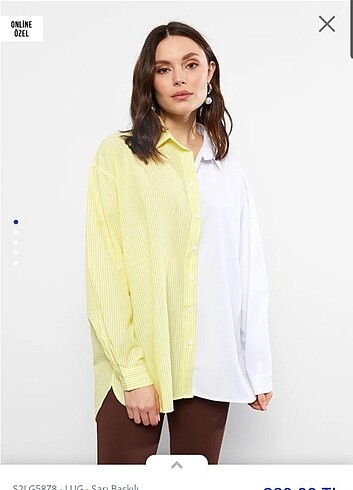 Crop suveter gomlek