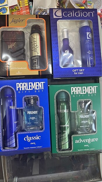 Erkek set parfüm