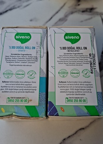 Diğer Siveno %100 Doğal Roll-On Kadınlar İçin