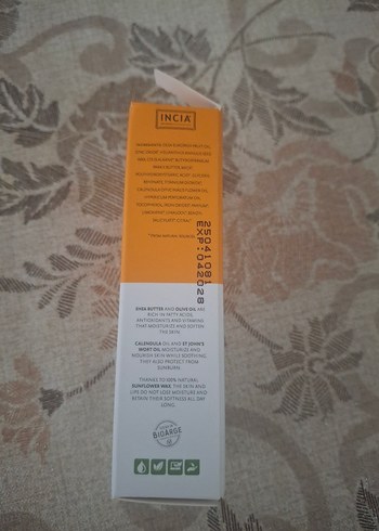 INCIA Doğal Güneş Kremi Stick SPF 50+ - Görsel 2