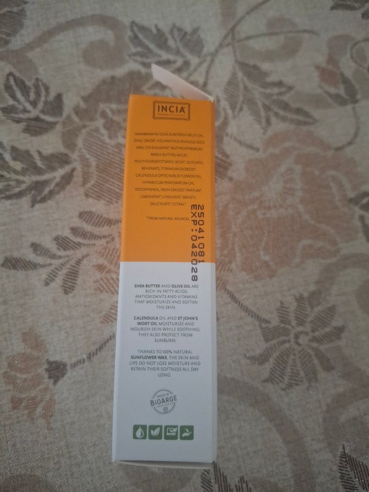 INCIA Doğal Güneş Kremi Stick SPF 50+ - Görsel 2