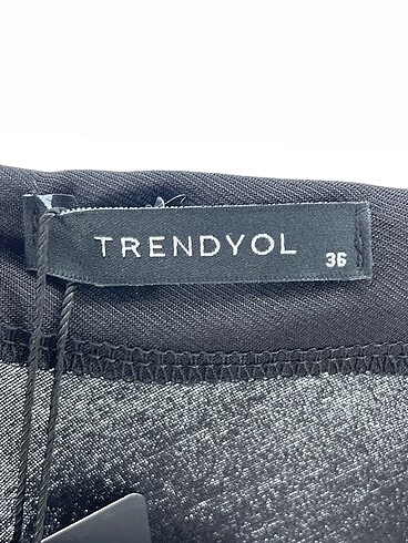36 Beden siyah Renk Trendyol & Milla Kısa Elbise %70 İndirimli.