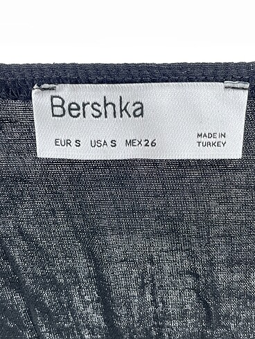 s Beden siyah Renk Bershka Uzun Elbise %70 İndirimli.