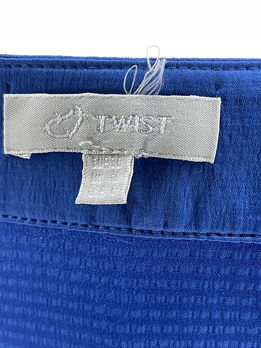 36 Beden lacivert Renk Twist Midi Etek %70 İndirimli.
