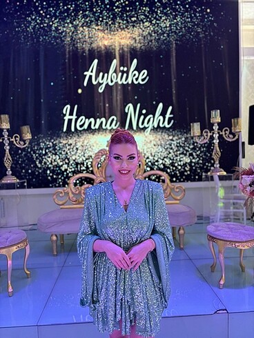 34 Beden Gira elbise