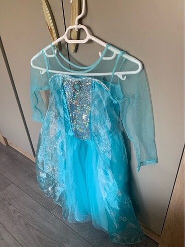 5 Yaş Beden Elsa elbise 5-6 yaş