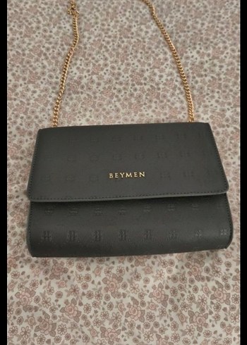 Beymen Club Beymen Siyah Minimal Zincirli Capraz Canta