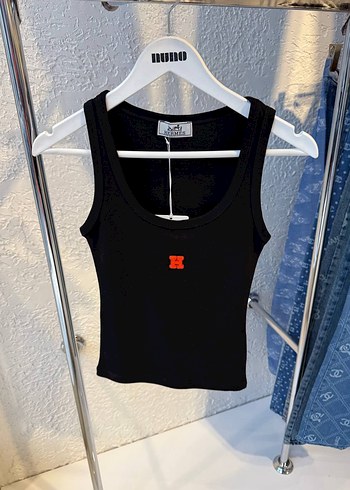 Siyah Mini Pamuklu Atlet Hermes - Görsel 3