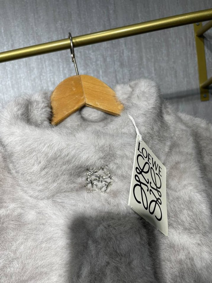Loewe Ekru Peluş Ceket — görsel 3/4