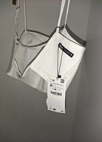 m Beden Zara crop bluz