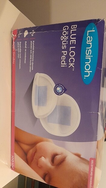 Lansinoh blue lock göğüs pedi - Görsel 4